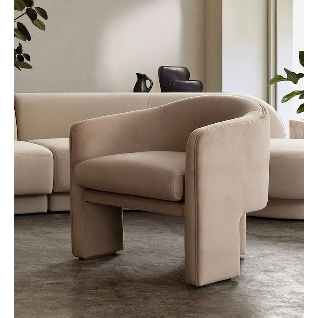 Diamond Sofa Furniture Leyah Accent Chair