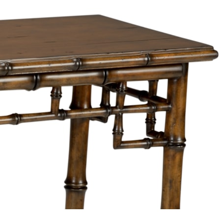 Bamboo Console - Walnut