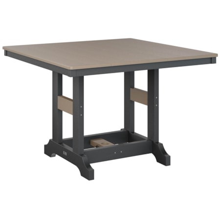 44" Square Counter-Height Table