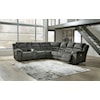 Michael Alan Select Nettington 4-Piece Power Reclining Sectional