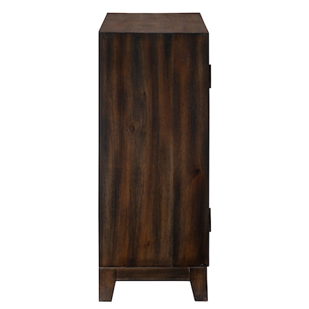 Accent Cabinet Dark Brown