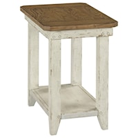 Farmhouse Chairside Table