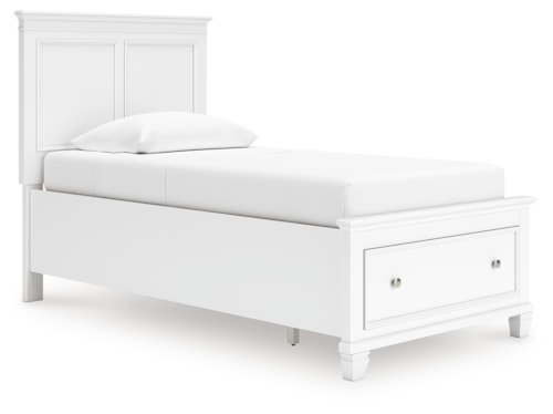 Twin Panel Storage Bed