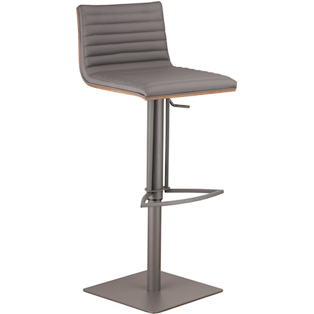 Adjustable Swivel Metal Barstool