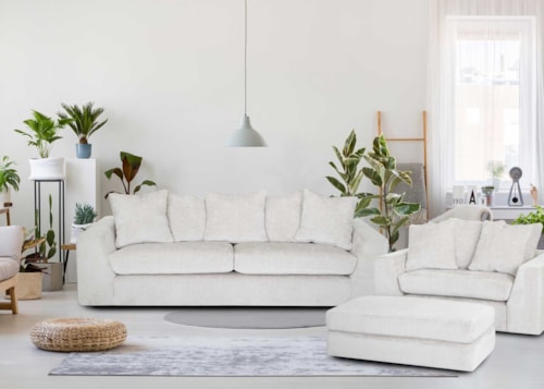Casual 3-Piece Living Room Set
