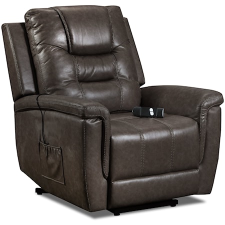 Contemporary Casual Power Lift Recliner
