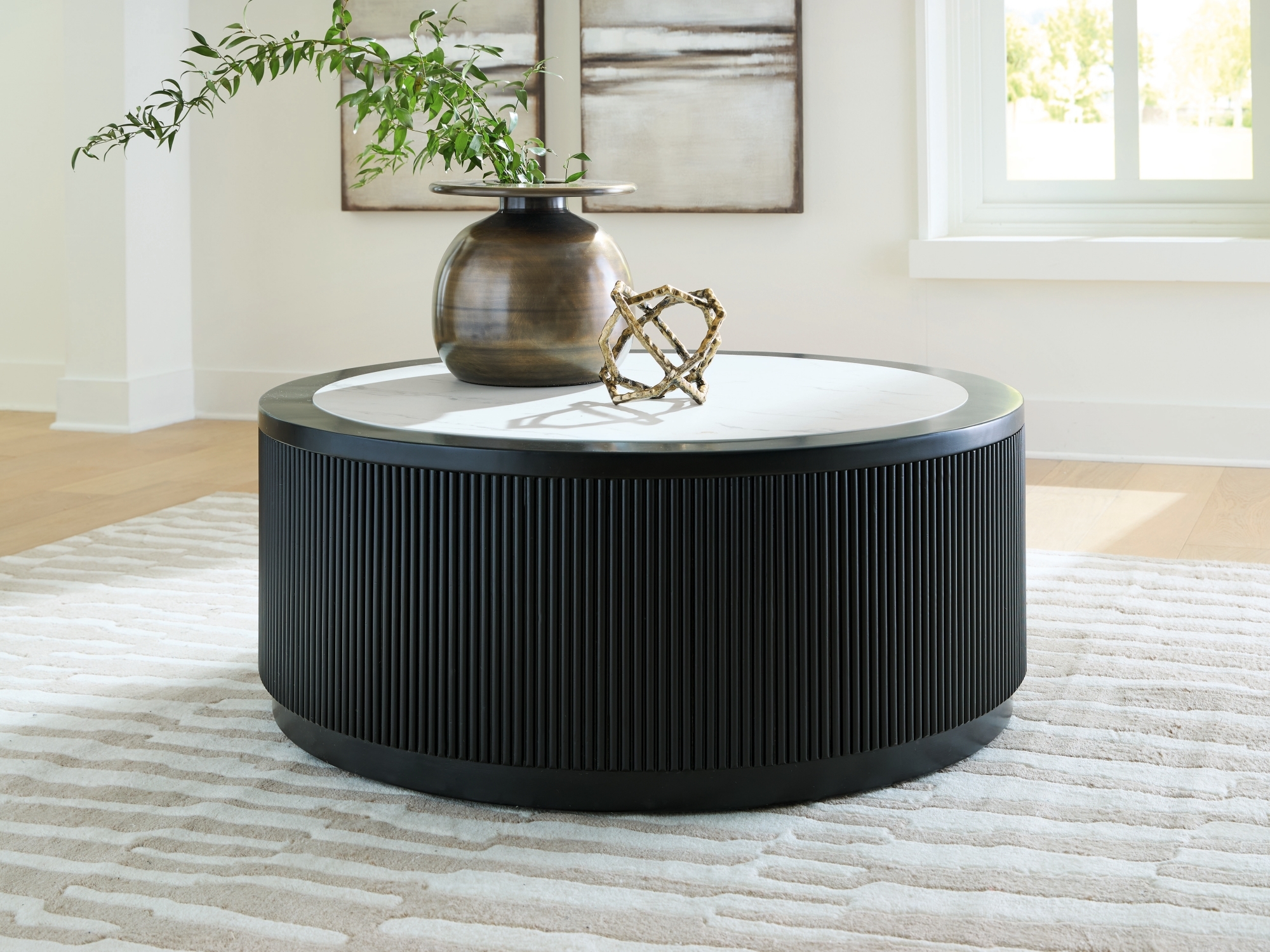 Signature Design by Ashley Grayman Round Coffee Table