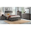 Elements International Wade Twin Panel Bed