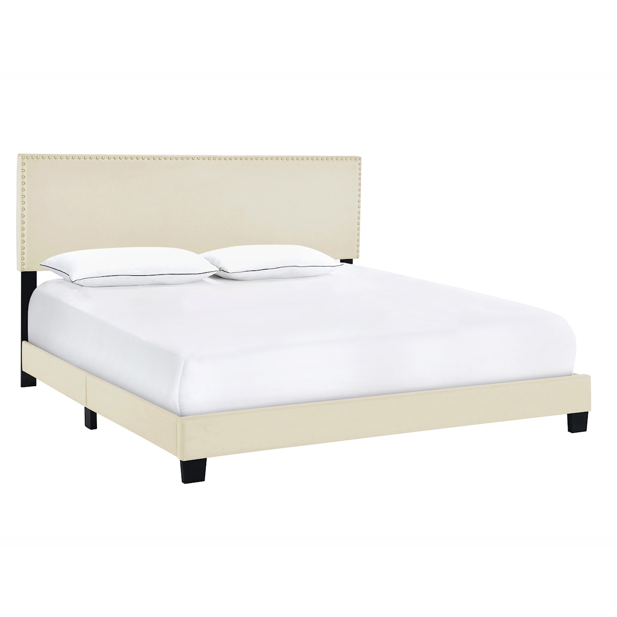 Accentrics Home Fashion Beds Queen Upholstered Bed