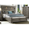 Elements International Kings Court Queen Storage Bed