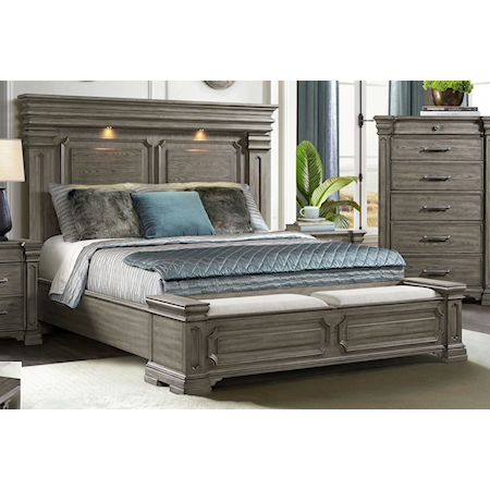 Queen Storage Bed