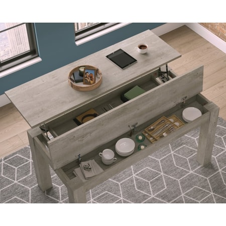 Lift-Top Dining Table