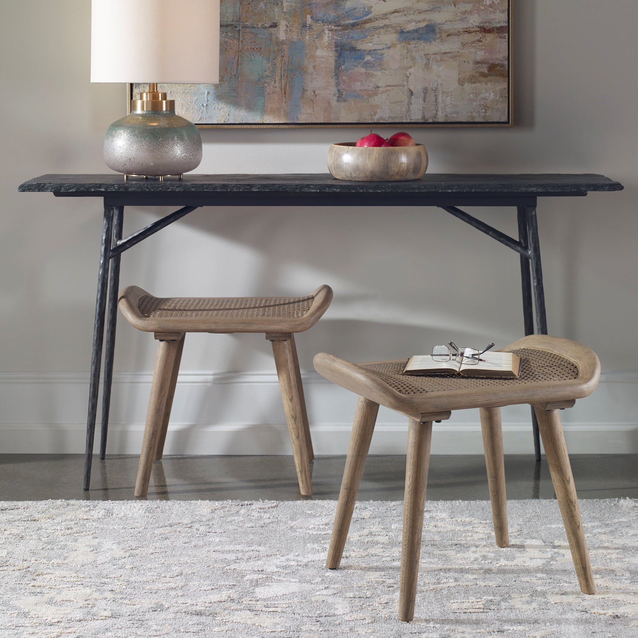 Uttermost Accent Furniture - Benches Arne Scandinavian Small Bench