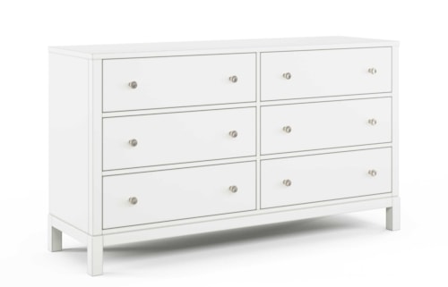 6-Drawer Double Dresser