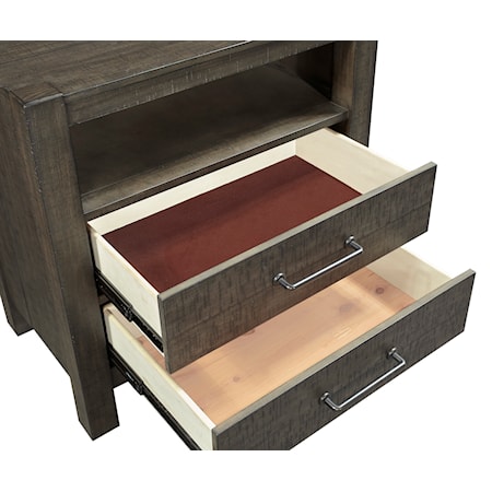 2-Drawer Nightstand