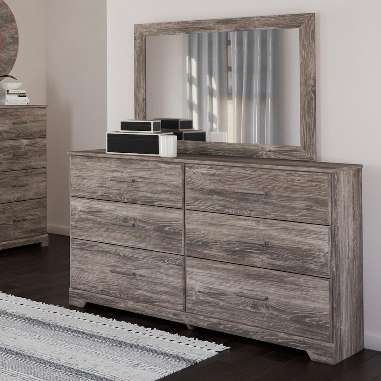 Ashley Furniture Signature Design Ralinksi Dresser & Bedroom Mirror