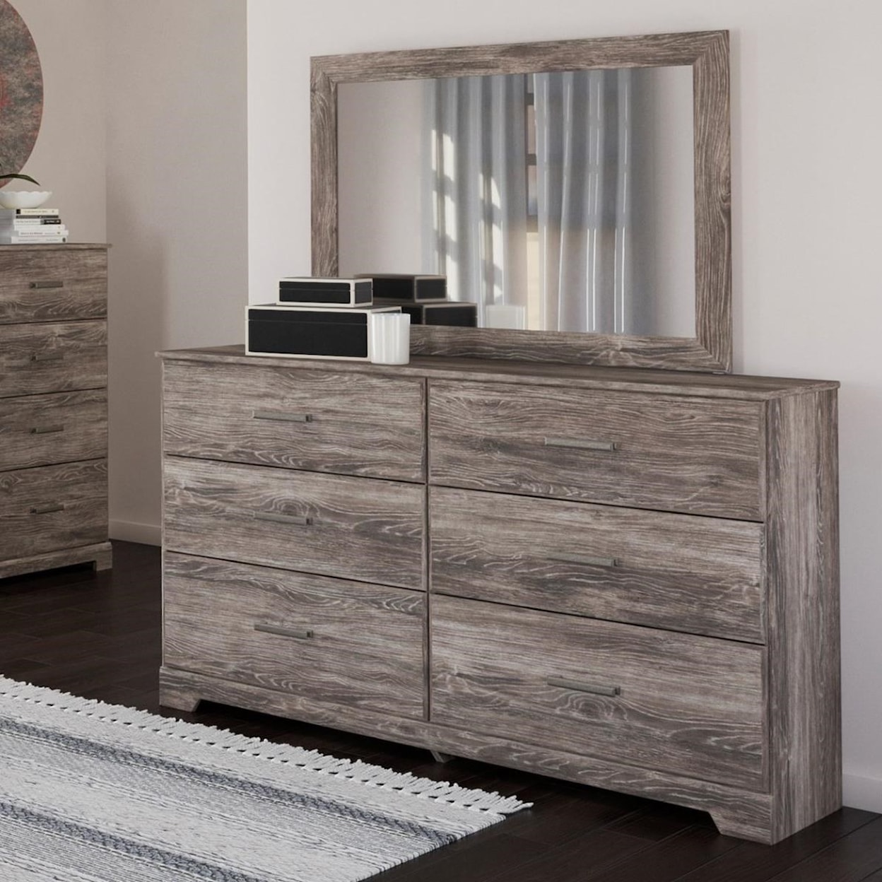 Ashley Signature Design Ralinksi Dresser & Bedroom Mirror