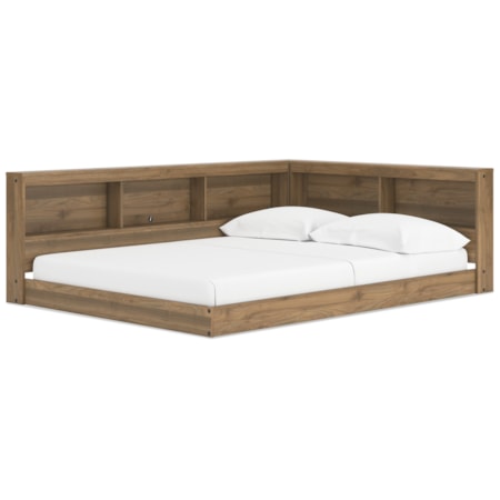 Full Bookcase Storage Bed