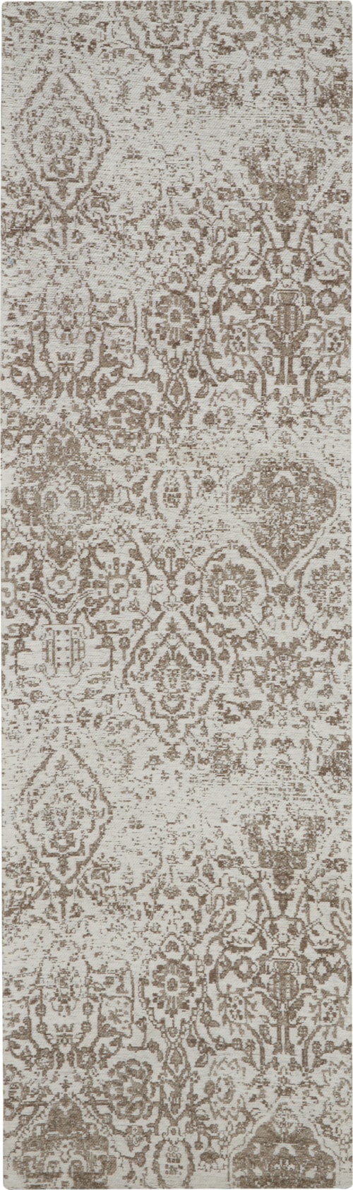 2'3" x 7'6" Ivory Runner Rug