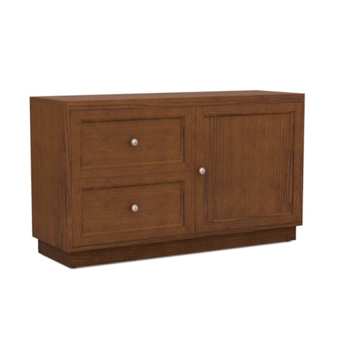 Transitional Customizable TV Console