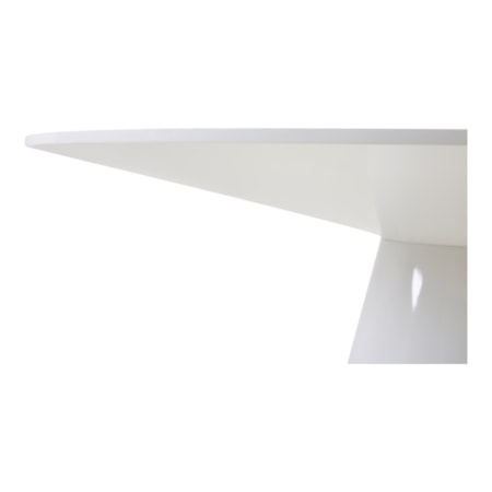 Otago Dining Table 54In Round White