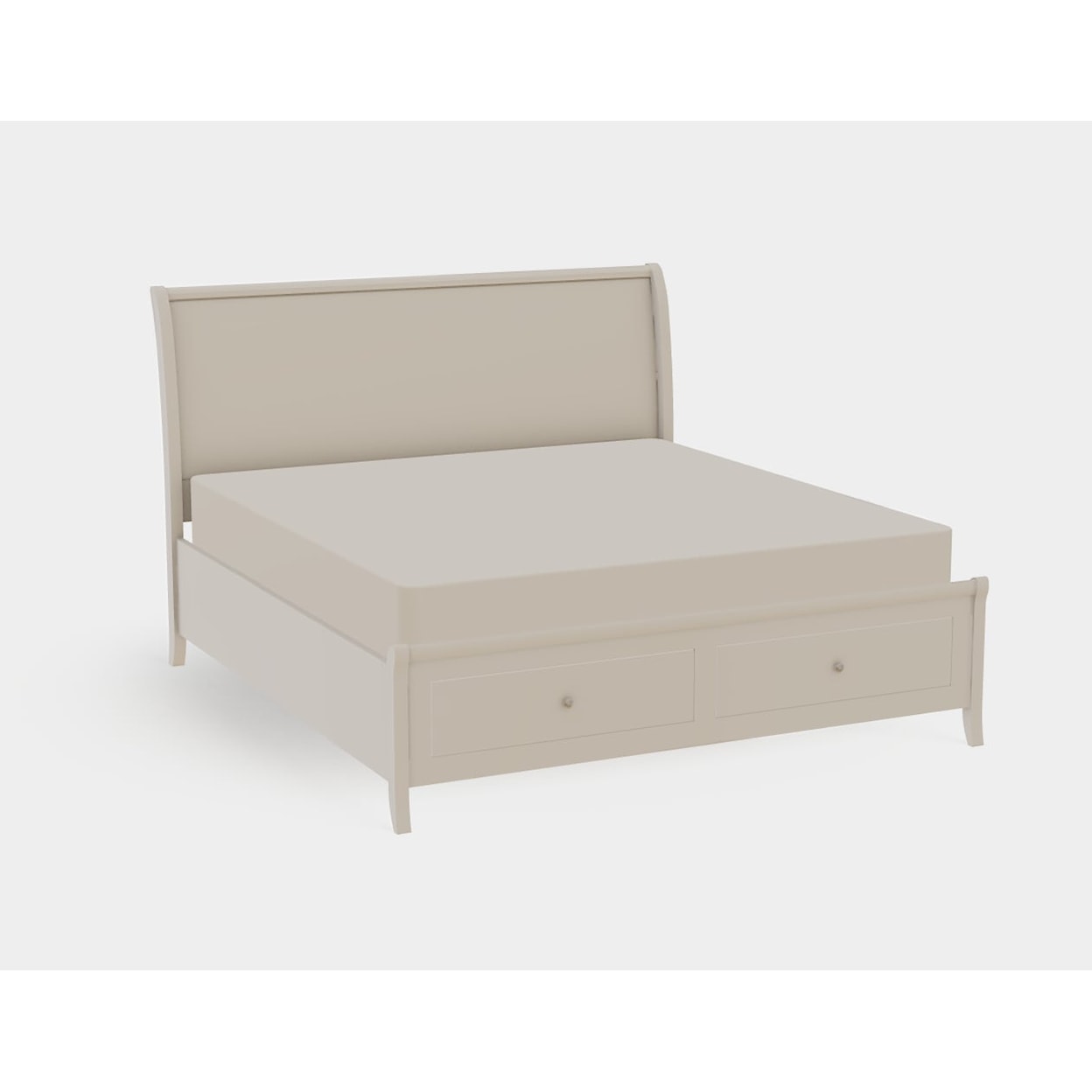 Mavin Adrienne PW Adrienne King Footboard Storage Uph Bed