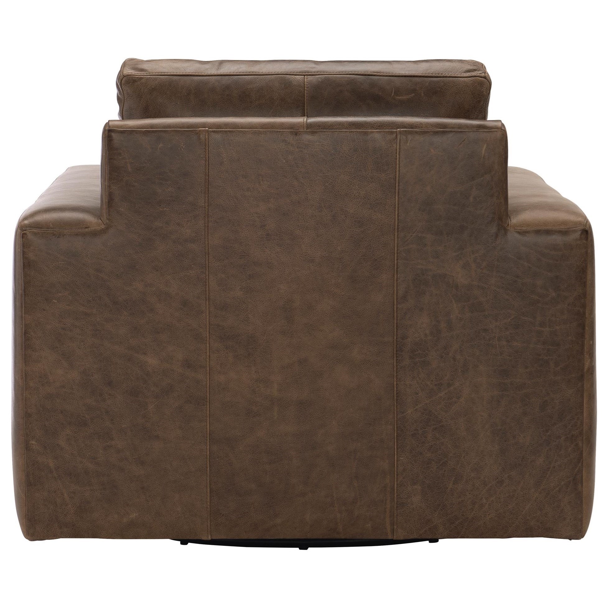 Dawkins Leather Swivel Chair