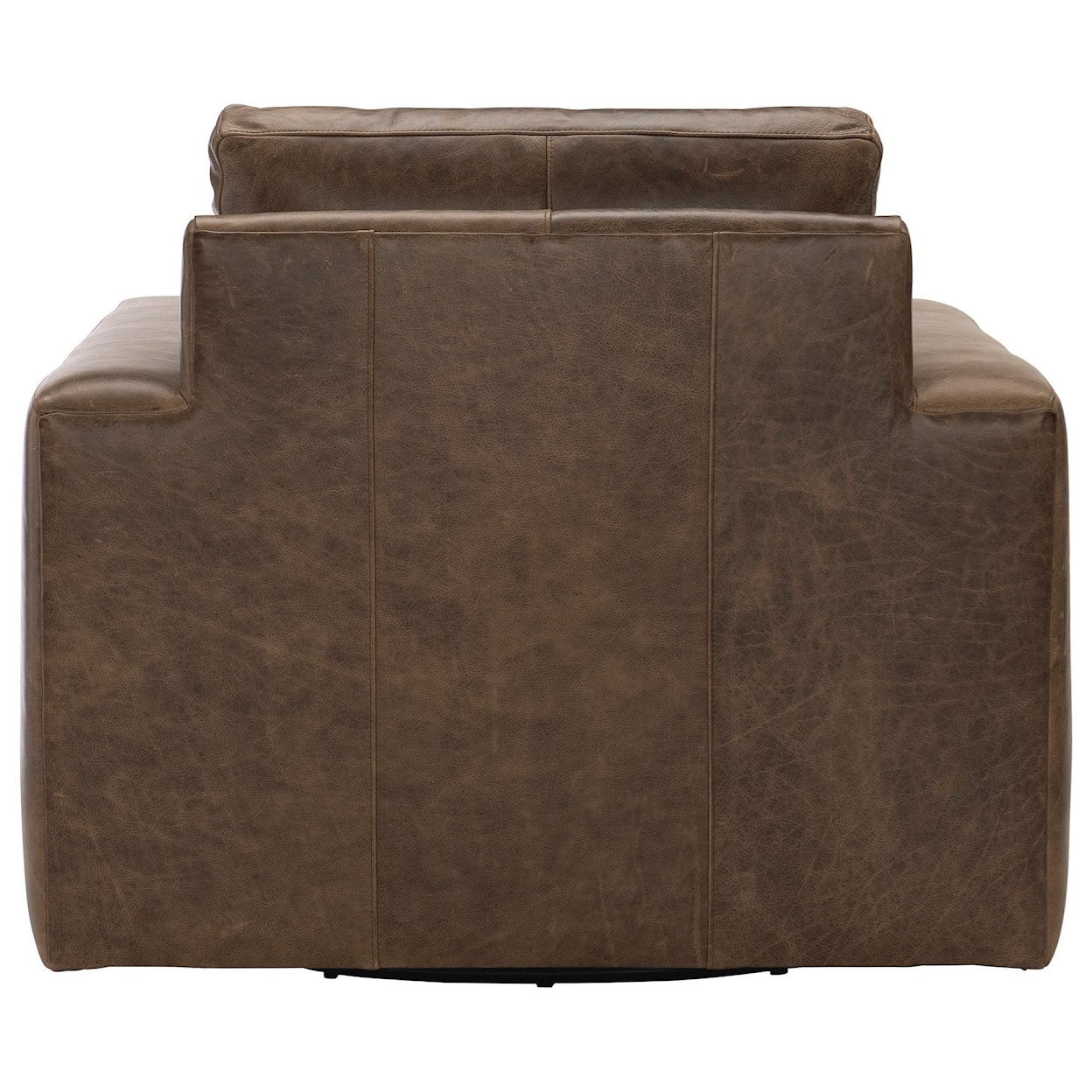 Bernhardt Dawkins Dawkins Leather Swivel Chair