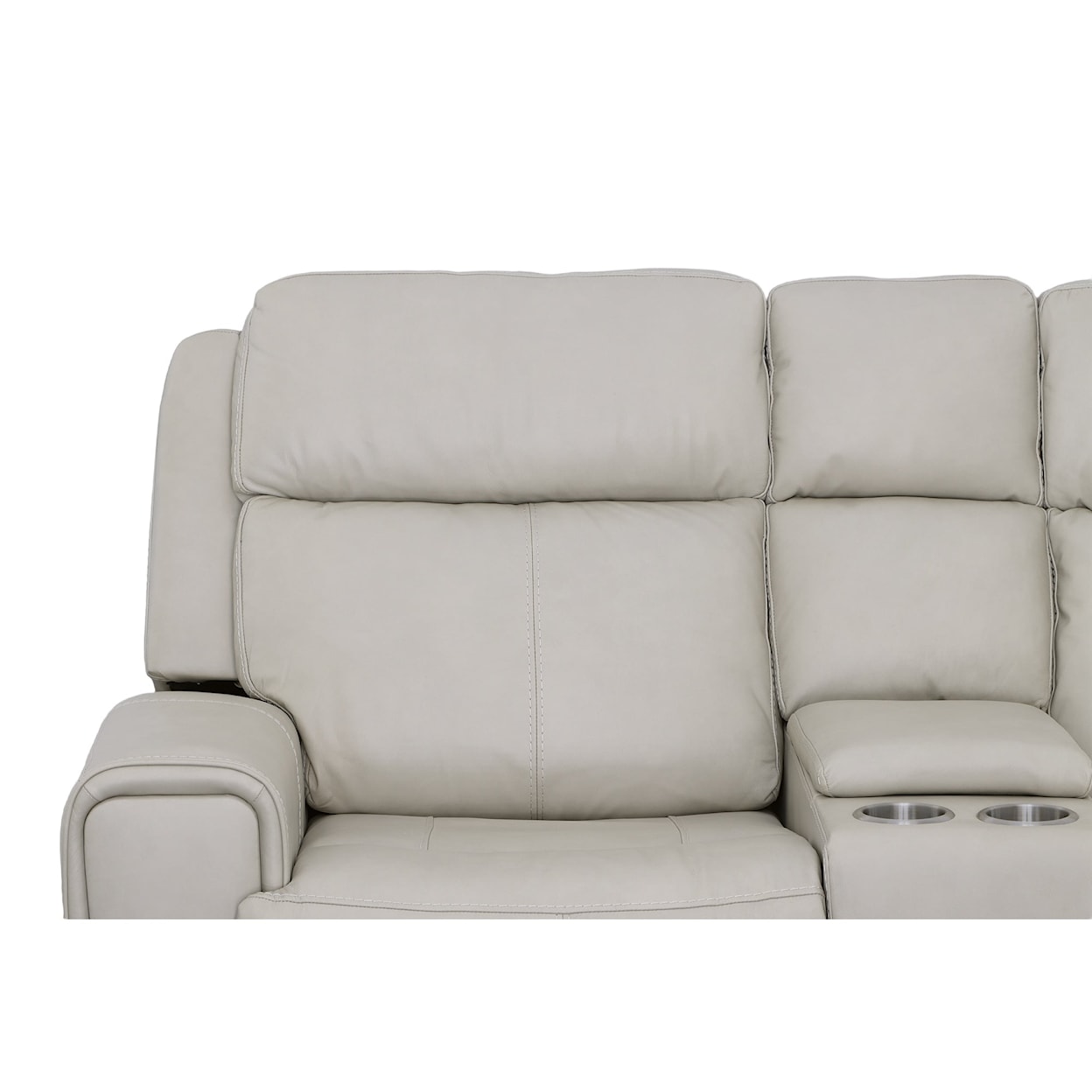 Flexsteel Barnett Power Reclining Loveseat with Console