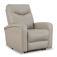 Faux Leather Power Recliner with Zero Gravity