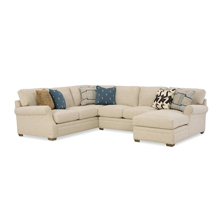 Sectional with RAF Chaise