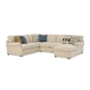 Hickory Craft 723650BD Sectional with RAF Chaise