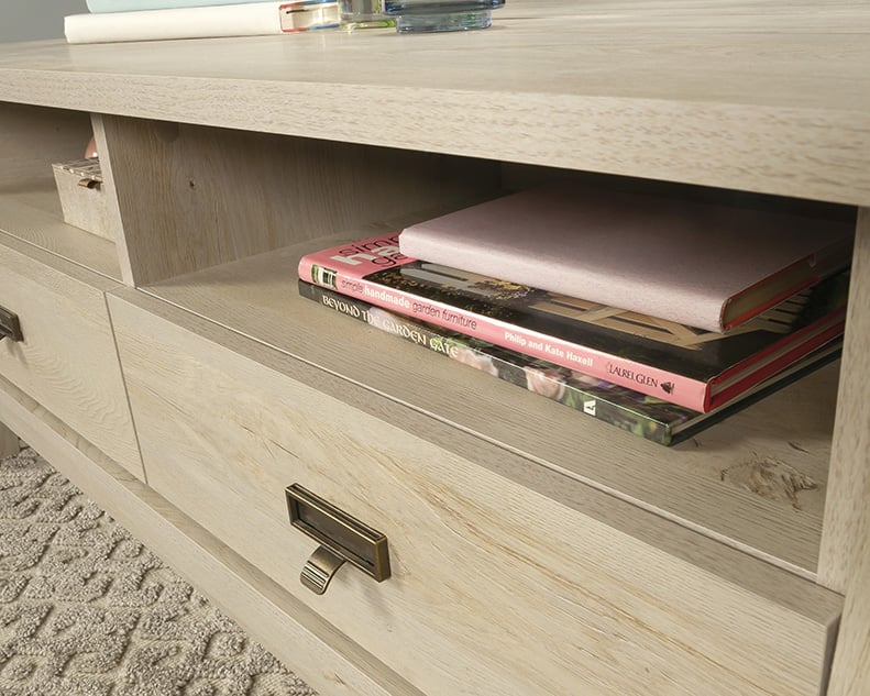 Sauder Trestle Trestle Lift-Top Coffee Table