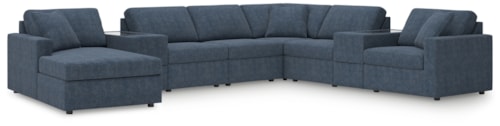 8-Piece Sectional With Chaise