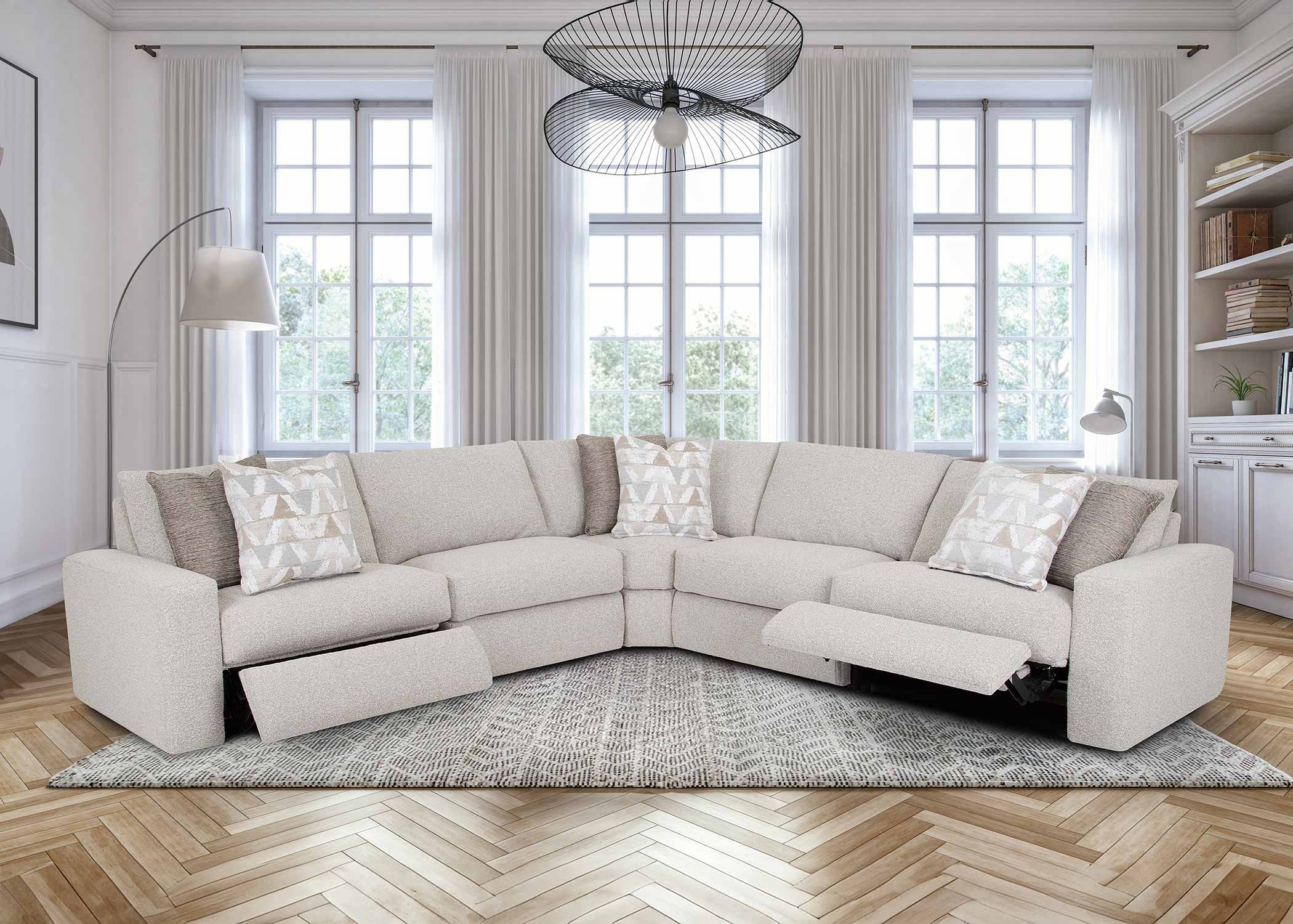 Franklin 400 Toronto Power Reclining Sectional Sofa