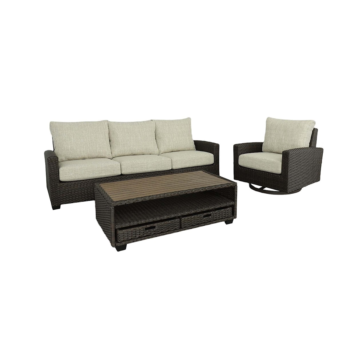 Progressive Furniture Tahiti Outdoor Seating Set