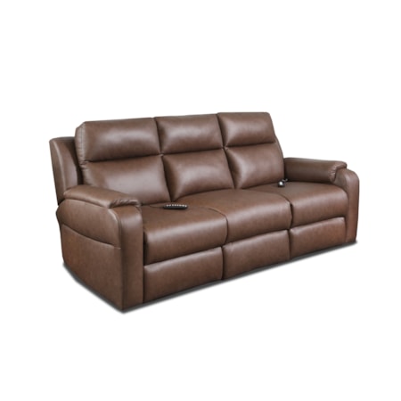 Power Headrest Double Reclining Sofa