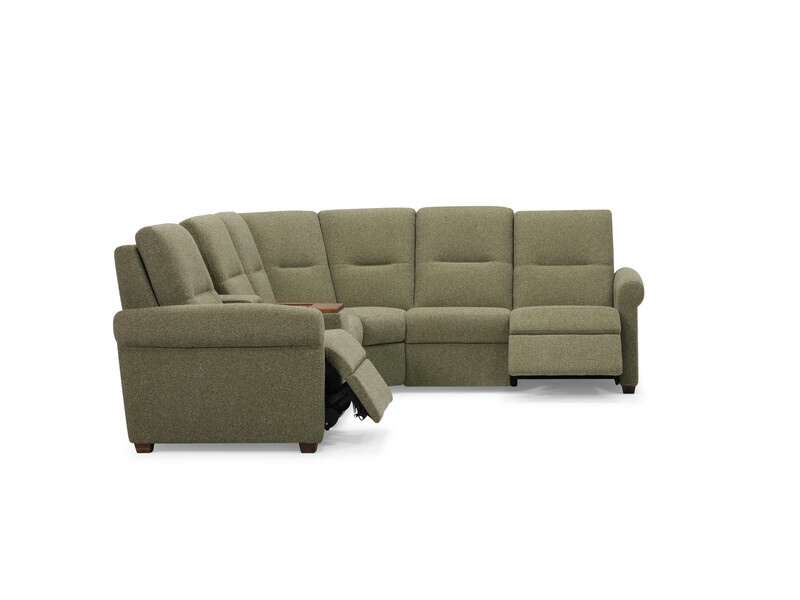 Palliser Essex Essex 4-Seat Corner Curve Sectional