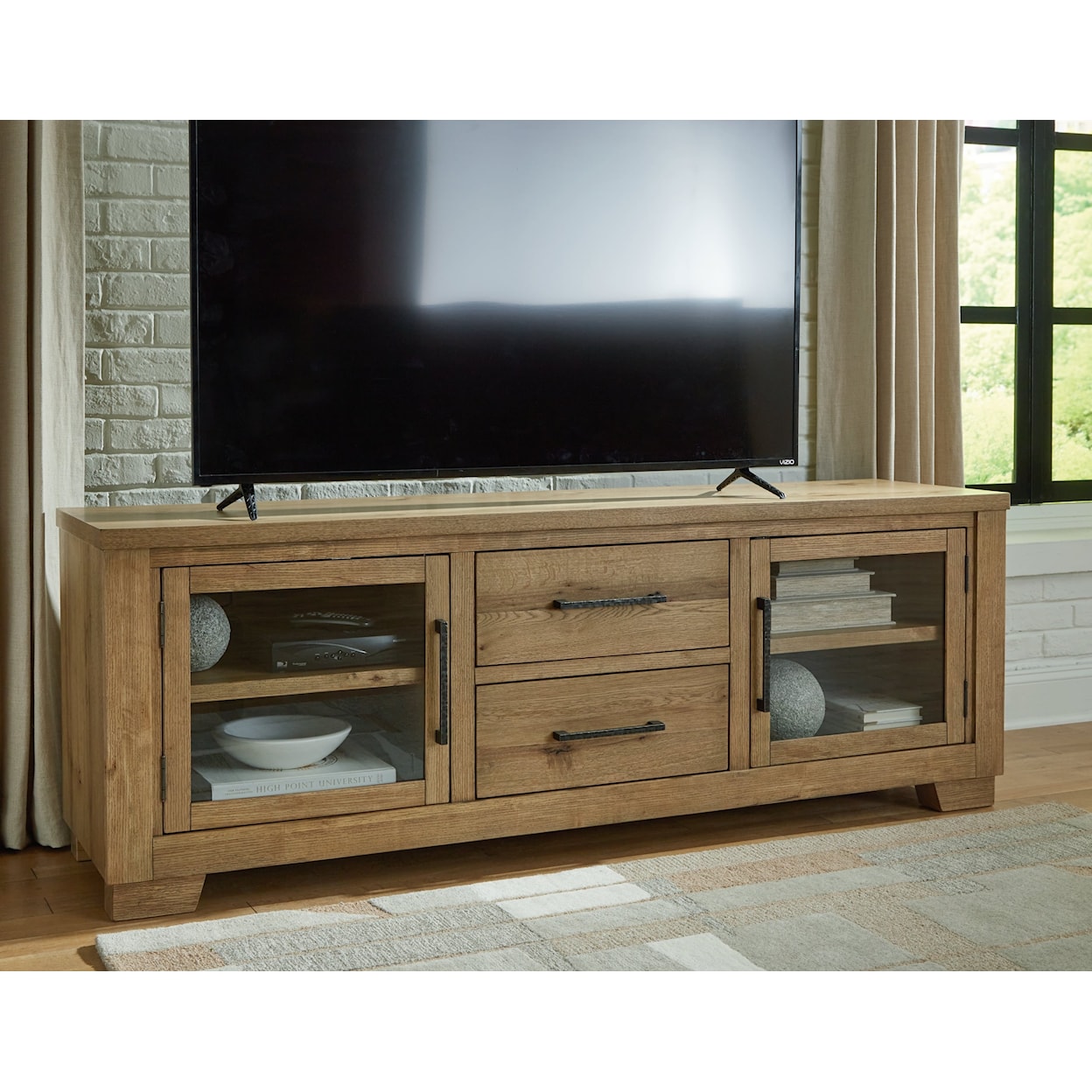 Signature Design by Ashley Galliden Extra Large TV Stand