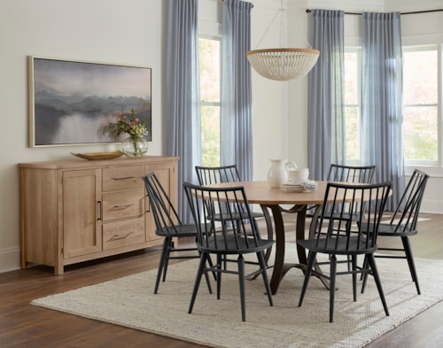 Rustic 8-Piece Dining Set