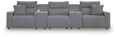 5-Piece Power Reclining Sectional