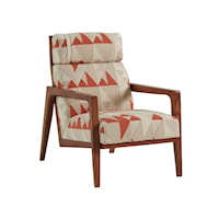 Covina Mid Century Modern Accent Chair