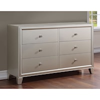 Omni Glam 6-Drawer Dresser