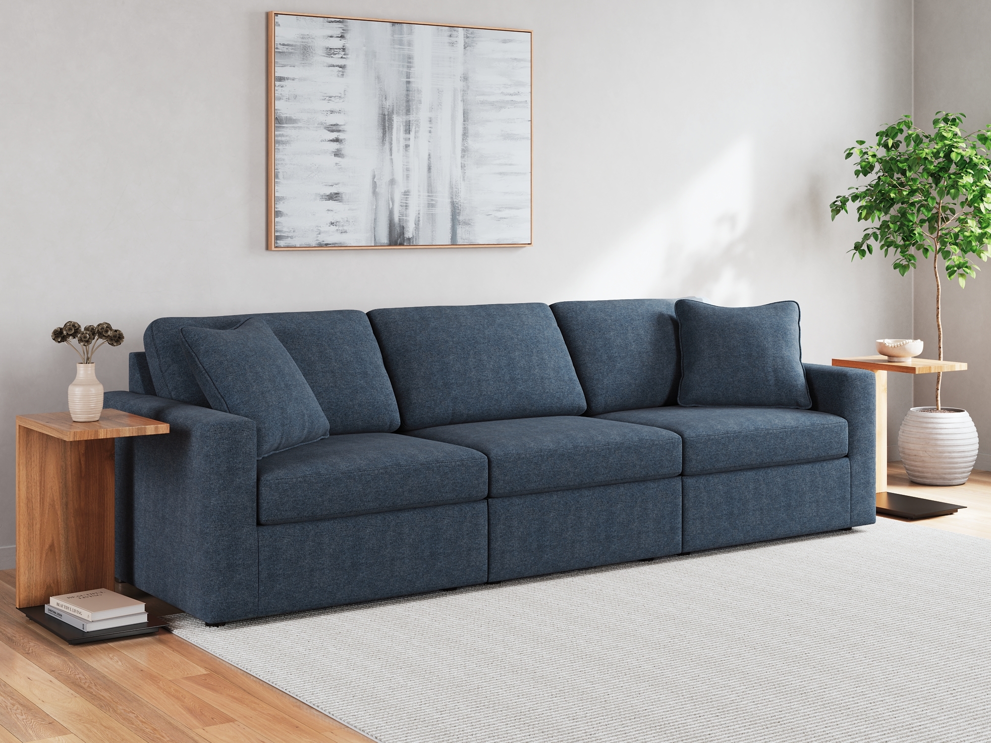 Signature Design by Ashley Modmax Sectional And Ottoman