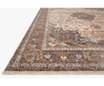 Loloi Rugs Lourdes 18" x 18" Natural / Ocean Rug