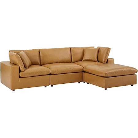 4-Piece Sectional Sofa