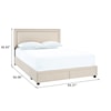 Accentrics Home Fashion Beds Queen Upholstered Bed