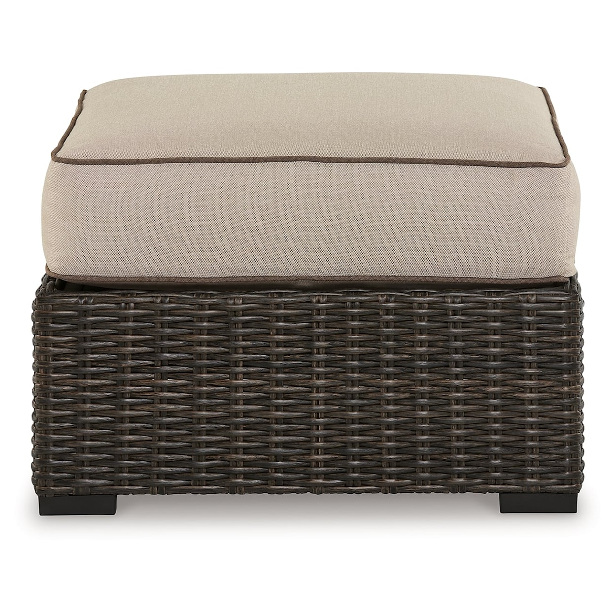 Signature Coastline Bay Outdoor Ottoman With Cushion