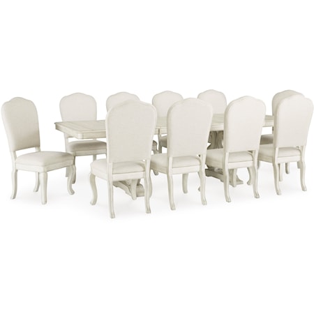 Traditional 11-Piece Dining Set