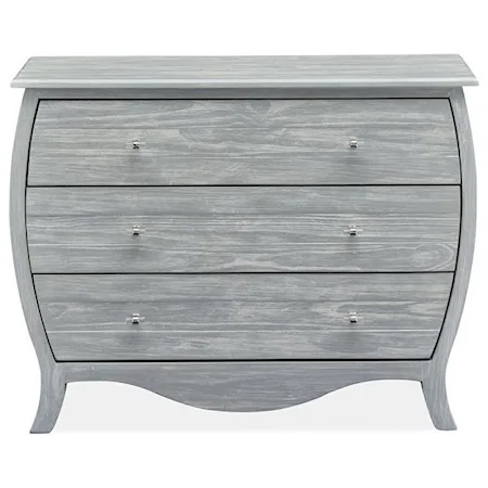 Transitional 3-Drawer Accent Chest